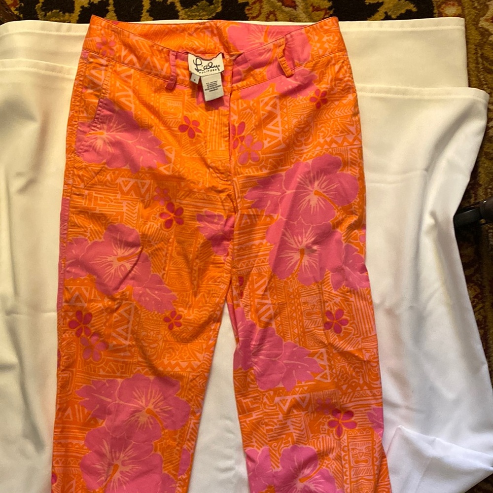 Lily Pulitzer size 4 capris